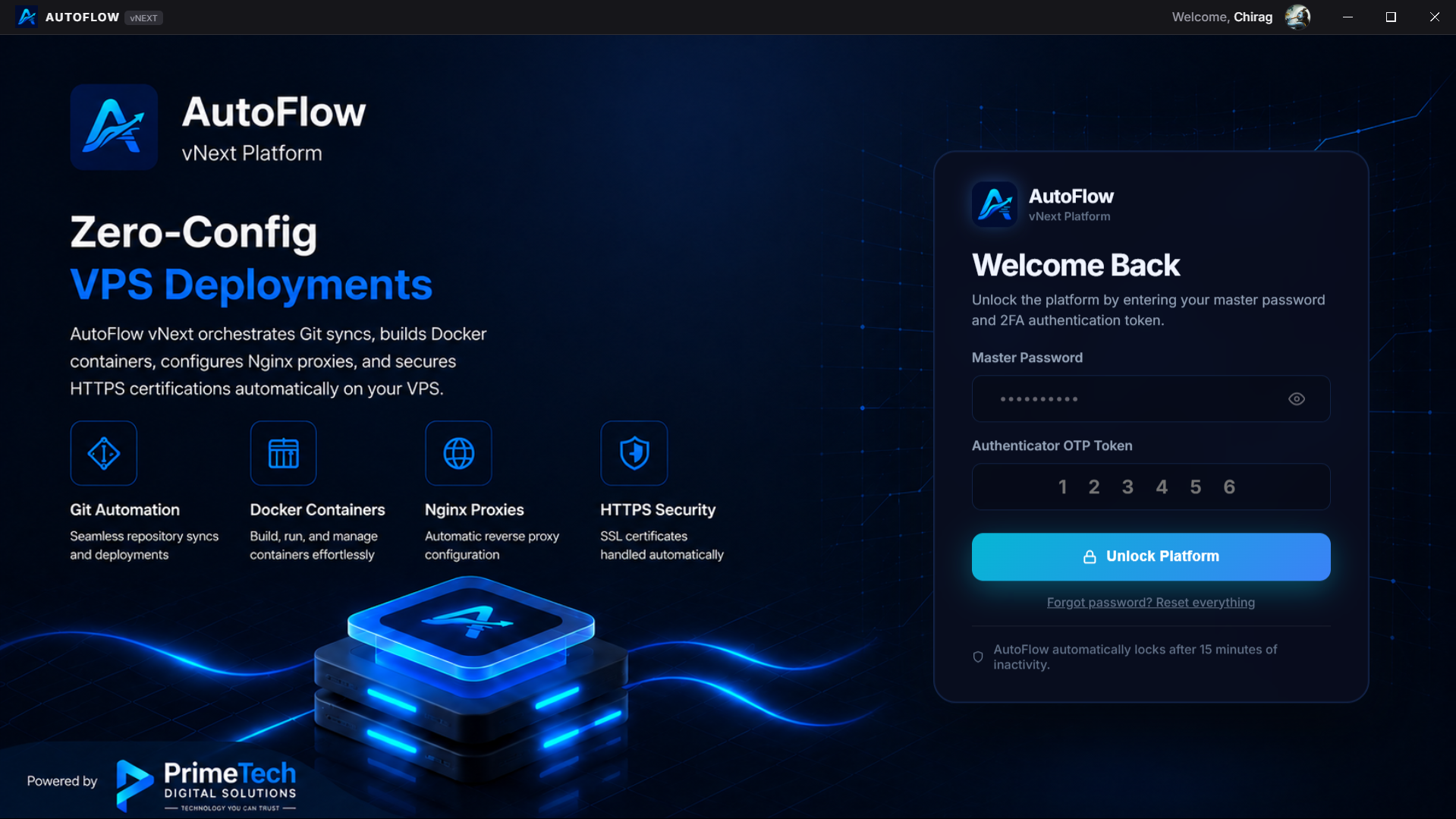 AutoFlow Security Vault
