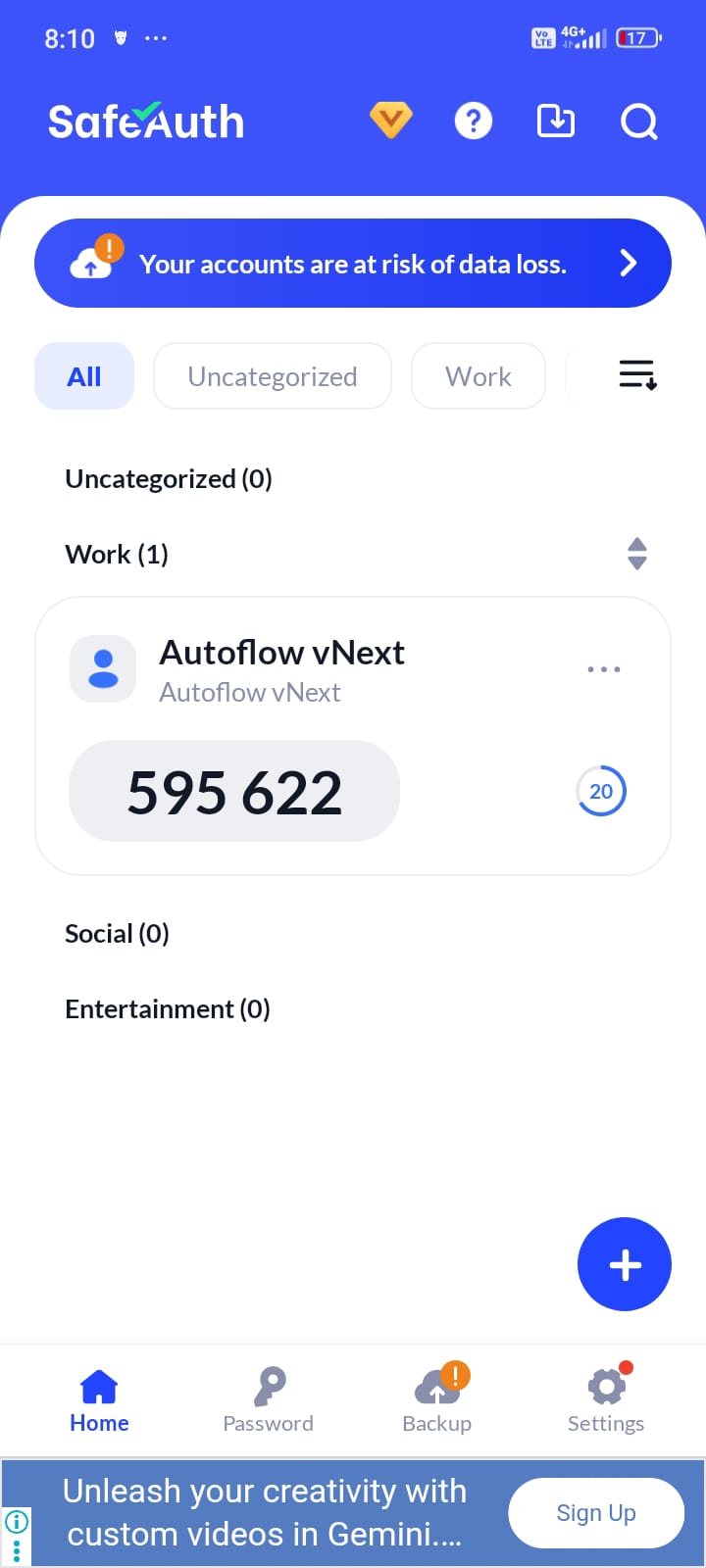SafeAuth OTP